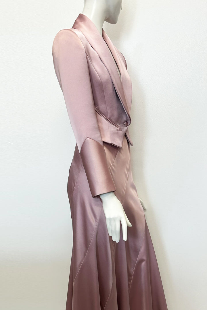 Brooke Satin Western Jacket