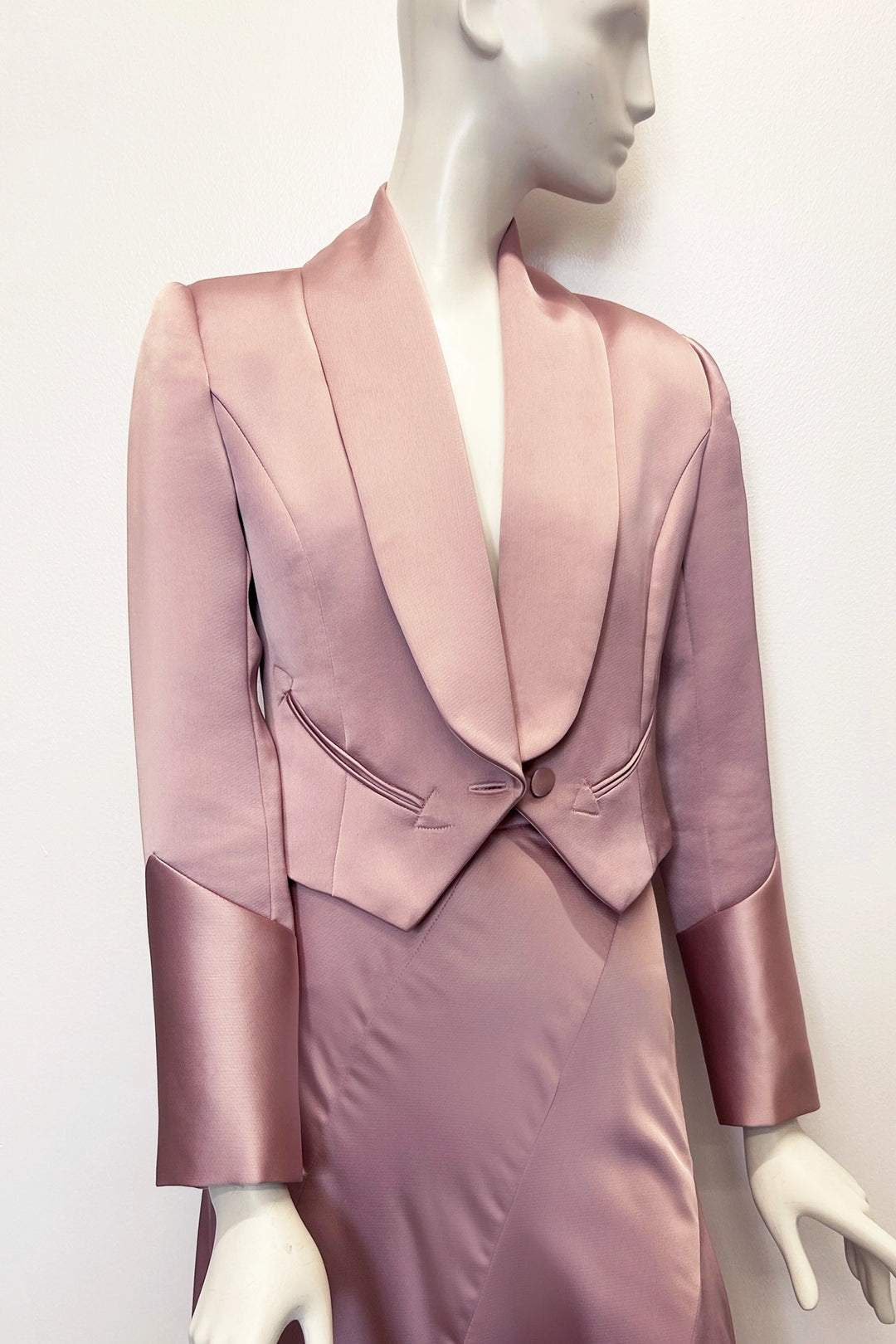Brooke Satin Western Jacket