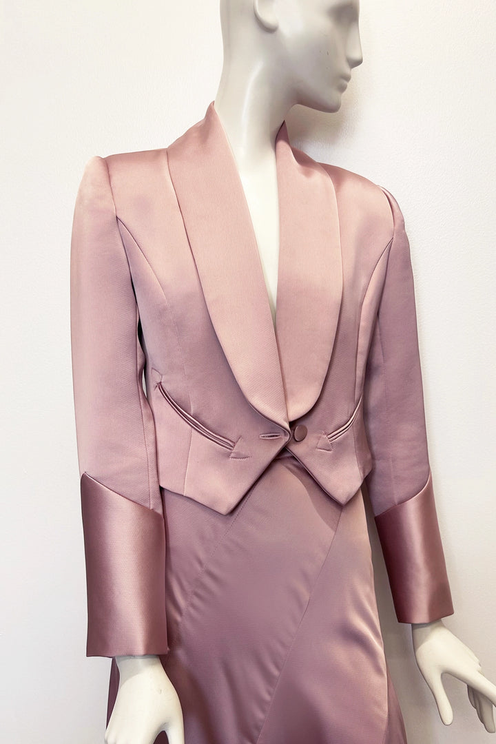 Brooke Satin Western Jacket
