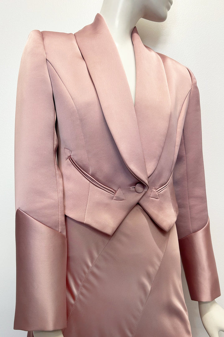 Brooke Satin Western Jacket