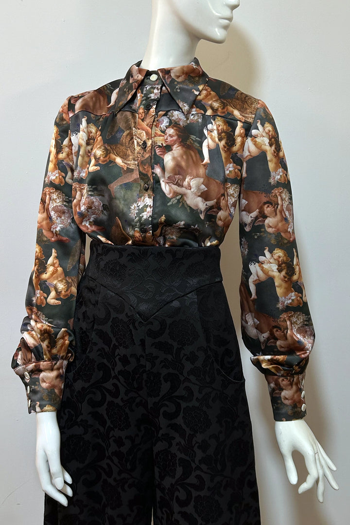 Chelsea Blouse in Renaissance Print