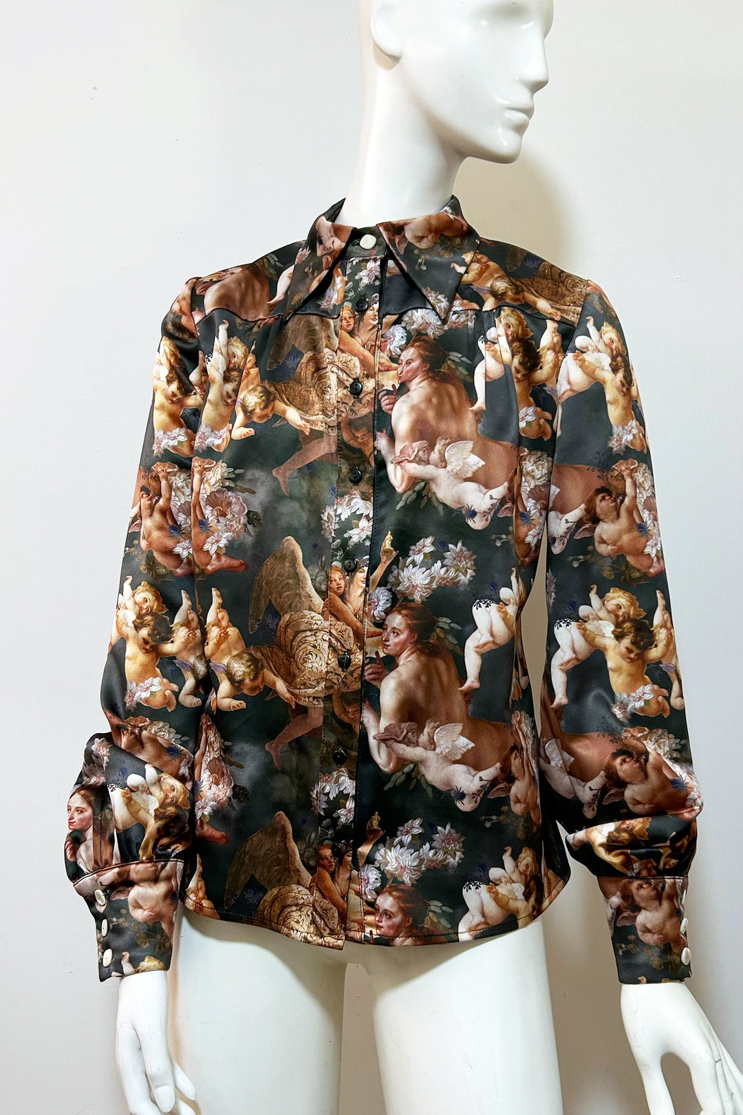 Chelsea Blouse in Renaissance Print