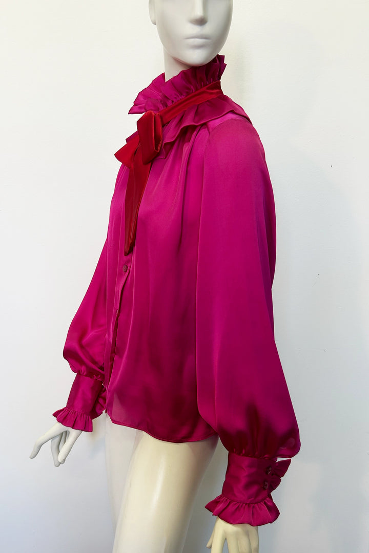 Estelle Satin Blouse