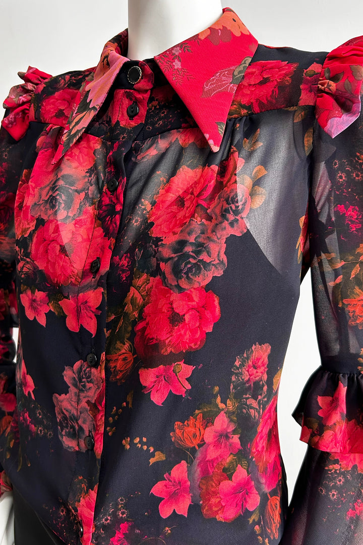 Evie X Chelsea Flower Blouse