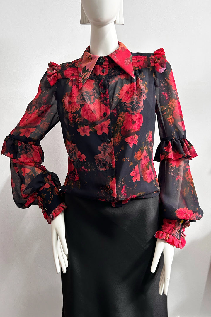 Evie X Chelsea Flower Blouse
