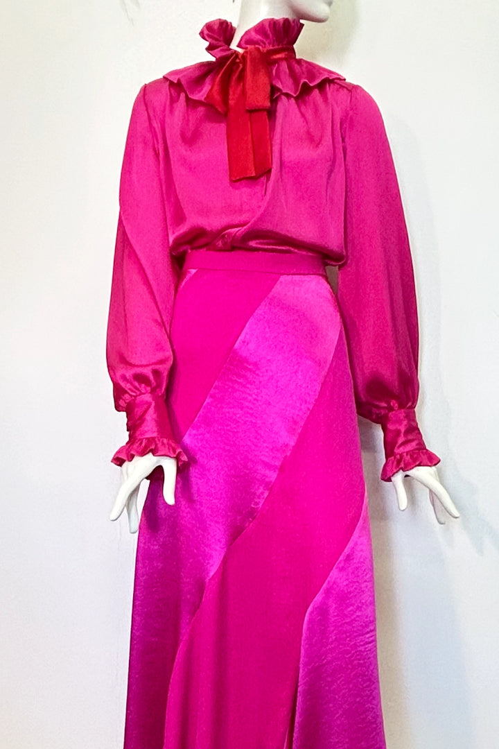 Josephine Satin Skirt