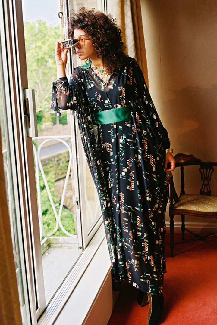 Lady JoJo Kaftan Emerald