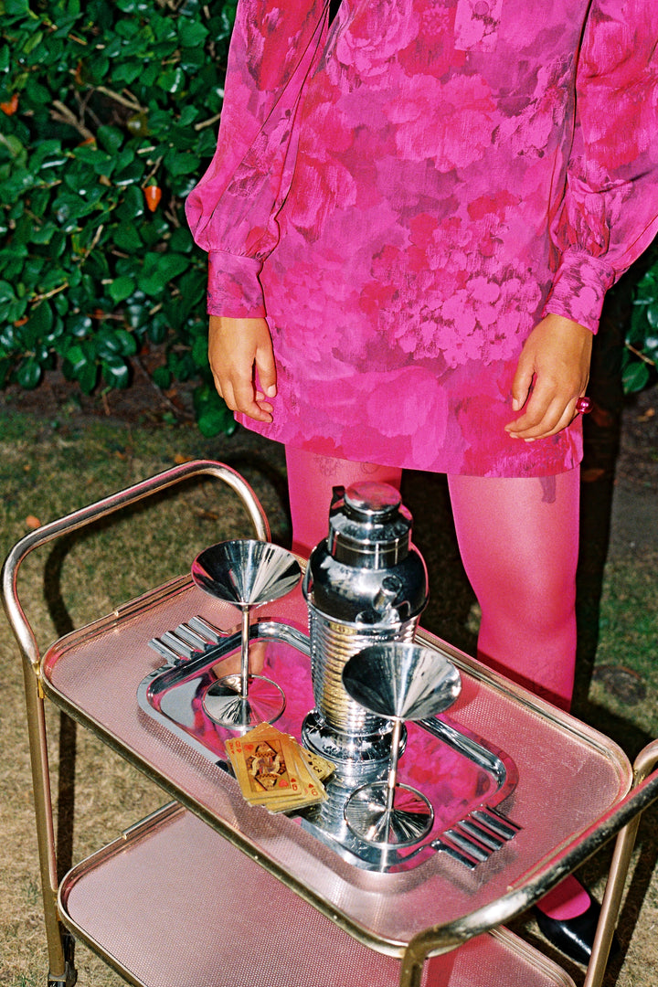 Laura Dress PInk Floral